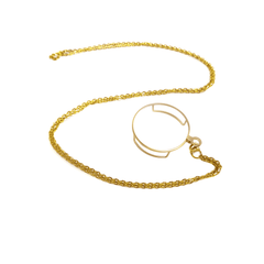 Monocle & Chain - Gold - Hover Image