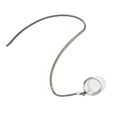 Monocle & Chain - SIlver (Dark) - Hover Image